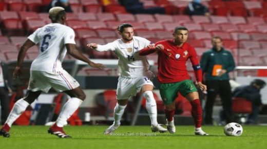 جردت فرنسا بطلة العالم مضيفتها البرتغال من اللقب الأوروبي
