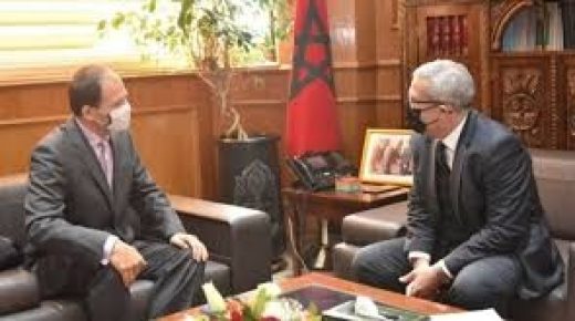 أهداف التنمية المستدامة محور لقاء السيد بنعبد القادر والممثل المقيم لبرنامج الأمم المتحدة للتنمية