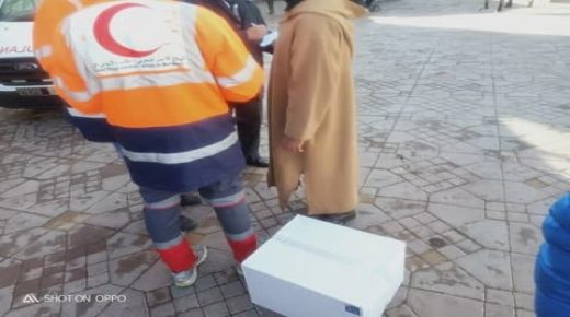 مراكش: الهلال الأحمر المغربي يخفف من وطأة البرد القارس على الفئات الهشة