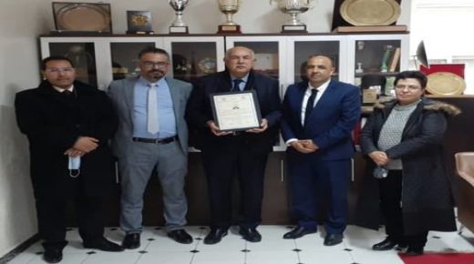 موظفي العدل في بيت النقيب الجديد لهيئة مراكش