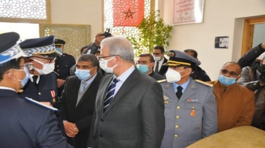 والي الجهة ووالي أمن مراكش يدشنا دائرة أمنية جديدة