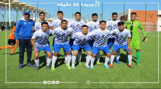 نهضة بركان شبان لكرة القدم يحقق تعادل أمام وداد فاس بميدانه.
