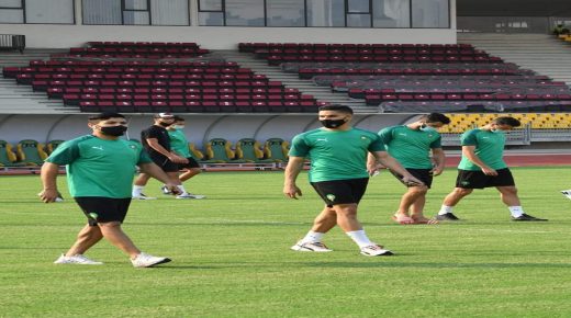 تشكيلة المنتخب المحلي في مباراة التوغو
