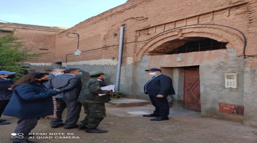 والي جهة مراكش آسفي يقوم بزيارة تفقدية لبعض المعالم التاريخية بمراكش