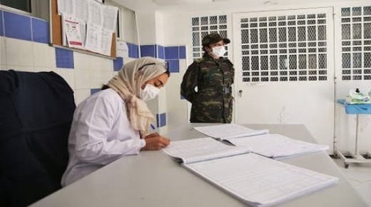 عامل آسفي يقوم بزيارة لمراكز التلقيح ضد “كوفيد19”