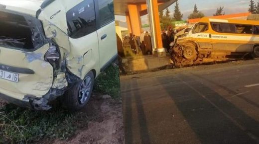 إصابة 17 تلميذا بجروح خفيفة في حادث سير بإقليم سطات
