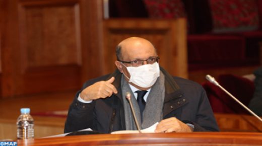 الوزير المنتدب لدى وزير الداخلية في استعراض للمجهودات المبذولة في إطار المخطط الوطني لمواجهة موجة آثار البرد