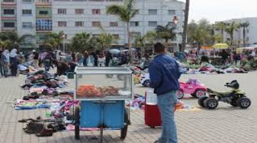 بائع متجول يكسر رجل عون سلطة بمنطقة مونفلوري بفاس