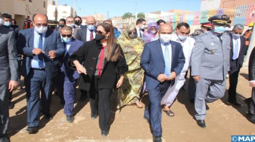 لسيدة بوشارب تطلع على مشاريع التأهيل الحضري ومحاربة السكن غير اللائق