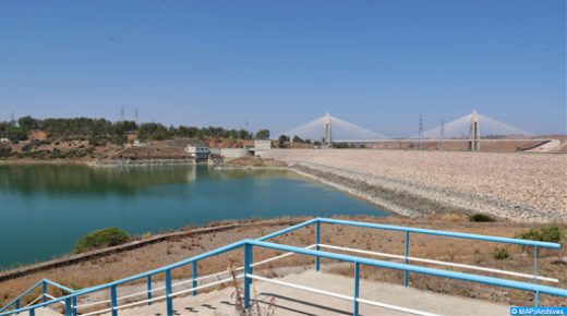 Le ministre de l’Equipement, du transport, de la Logistique et de l’eau, Abdelkader Amara, visite le barrage Sidi Mohammed Ben Abdellah. 22072020 – Rabat