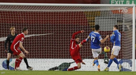 ليفربول يسقط مجددا بأقدام برايتون ويبتعد عن المنافسة