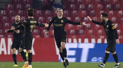 برشلونة يبلغ نهائي كأس إسبانيا بعد ريمونتادا مثيرة