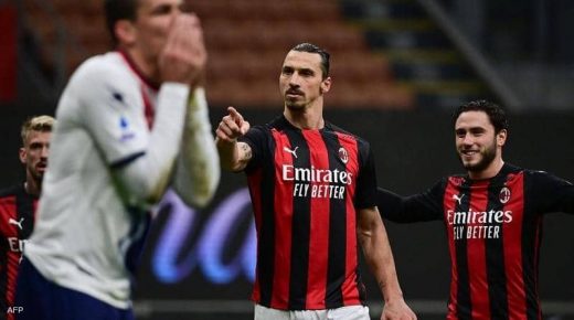 إبراهيموفيتش يواصل تحطيم الأرقام بعمر 39..