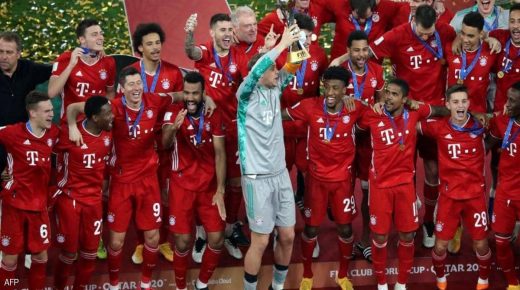 بايرن ميونيخ يتوج بكأس العالم للأندية ويكمل السداسية