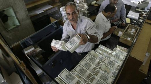 دولار واحد يساوي 3450 ليرة سورية
