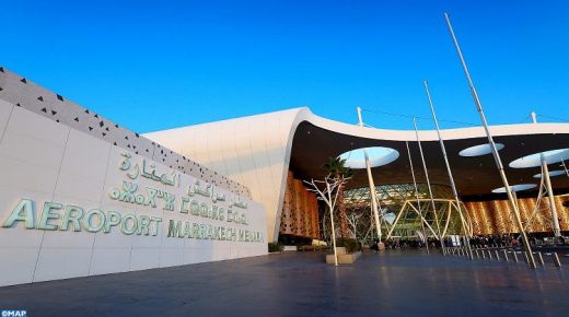 انخفاض حركة النقل الجوي بنحو 86 بالمئة بمطار مراكش