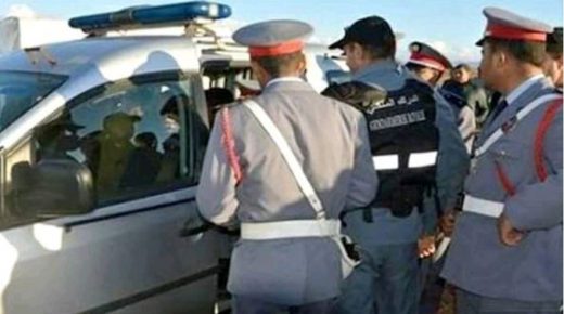 درك سبع عيون يحبط محاولة تهريب المخدرات ويحطم حلم المهرب للنجاة عبر حافلة نقل للمسافرين