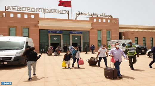 انخفاض حركة النقل الجوي بمطار الداخلة بأزيد من 49 في المئة خلال 2020