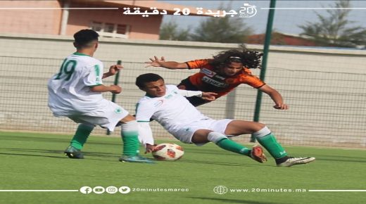 نهضة بركان صغار يفوز على مولودية وجدة بالدوري المغربي