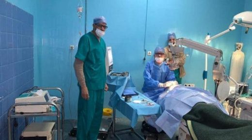 المستشفى الإقليمي بأزيلال ينظم حملة طبية لجراحة المياه البيضاء (الجلالة)