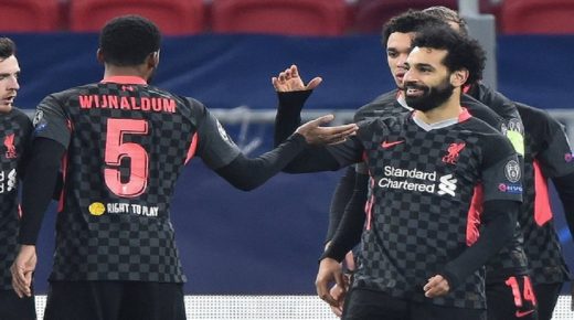 صلاح وماني يقودان ليفربول للفوز على لايبزيج