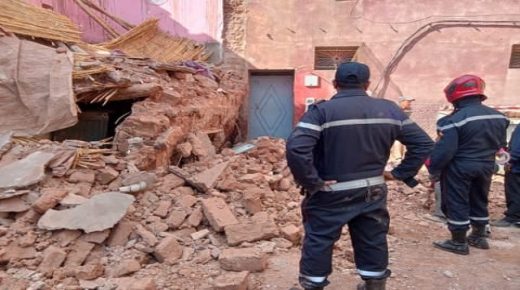 انهيار منزل عتيق بمدينة مراكش دون أن يخلف اصابات