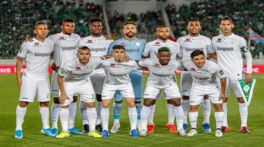 غيابات وازنة للرجاء أمام بيراميدز المصري في كأس الكونفدرالية