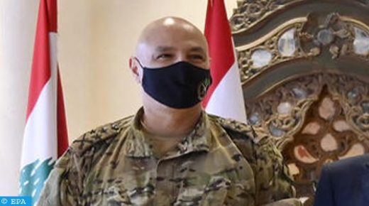 قائد الجيش اللبناني يعرب عن شكره وامتنانه لجلالة الملك على المساعدات الغذائية لفائدة القوات المسلحة اللبنانية والشعب اللبناني