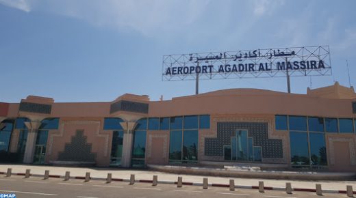 مطار أكادير- المسيرة.. انخفاض حركة المسافرين 81 في المائة عند متم مارس