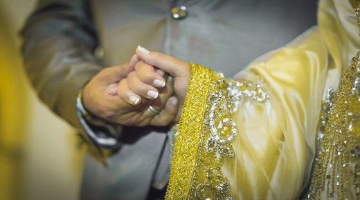 [UNVERIFIED CONTENT] Traditional moroccan wedding,the marriage celebration includes several well organized ceremonies, the wedding dress is usually a caftan, a sort of long robe made of silk, satin, chiffon or other rich fabrics.