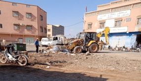 السلطات المحلية بالوداية ضاحية مراكش تشن حملة واسعة لتحرير الملك العمومي
