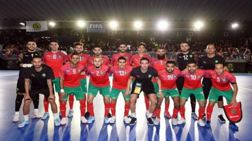 منتخب القاعة وصل للقاهرة للمشاركة في البطولة العربية