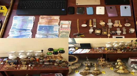 فرقة محاربة العصابات بولاية أمن فاس توقع بلص المنازل.. سارق المجوهرات والهواتف من بنسودة