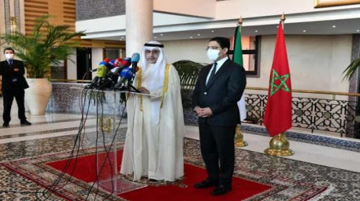 وزير الخارجية الكويتي : المغرب والكويت عازمان على إعطاء زخم مضاعف لعلاقاتهما