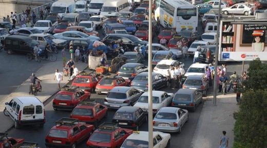 الدار البيضاء.. فوضى وازدحام وتجاوزات في حركة السير والجولان