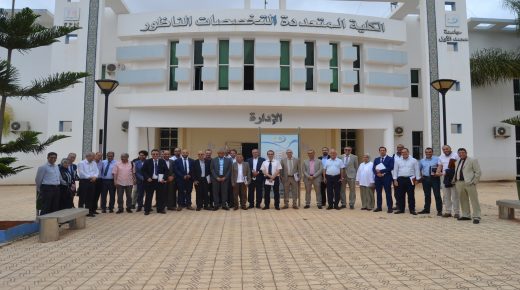 مجلس جامعة وجدة ينجز 30 مشروعا في سنة واحدة وأعضاؤه يتفقدون اشغال الملحقة بالناظور
