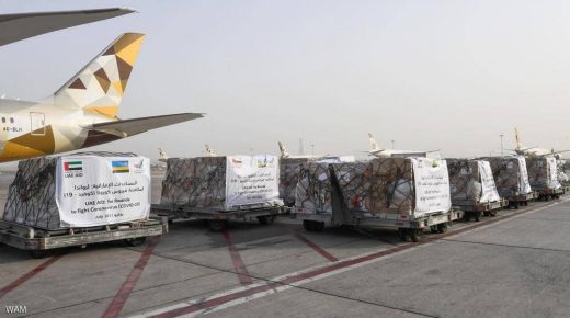 الإمارات ترسل طائرة إمدادات طبية لرواندا