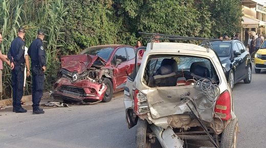 3 جرحى في حادثة سير خطيرة وسط صفرو
