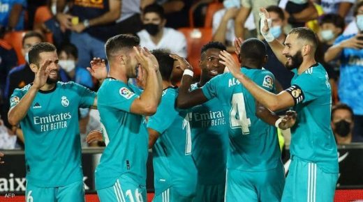 ريال مدريد ينتفض أمام فلنسيا ويقفز لصدارة الدوري الإسباني