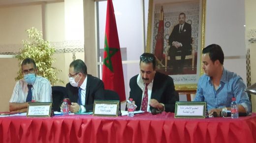 انتخاب عبدالواحد الشافقي التجمعي بالإجماع رئيسا لمقاطعة لمجلس مقاطعة المنارة