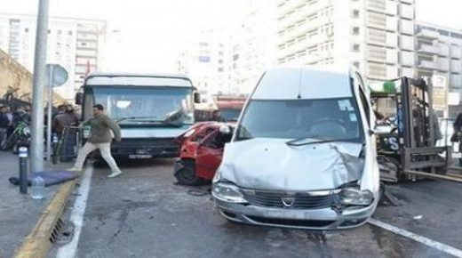 22 قتيلا و2253 جريحا حصيلة حوادث السير بالمناطق الحضرية خلال الأسبوع الماضي