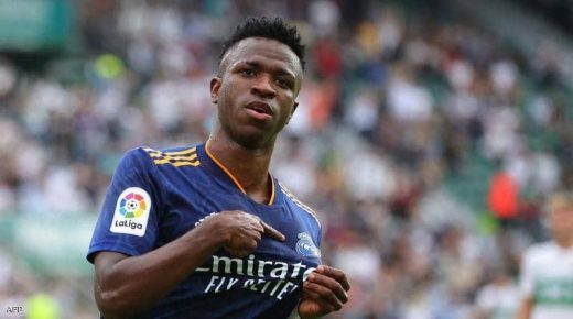 فينيسيوس يصعد بريال مدريد إلى صدارة الدوري الإسباني