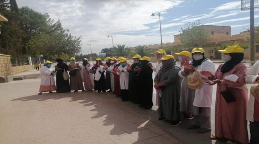 ميسور…عاملات النظافة بالمؤسسات التعليمية يصعدن من احتجاجاتهن