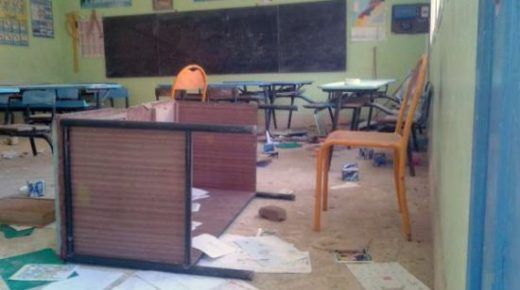 سرقة مؤسسة تعليمية بجماعة سعادة