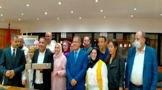 عمر السلكي يتسلم رسميا رئاسة مقاطعة جليز بمراكش