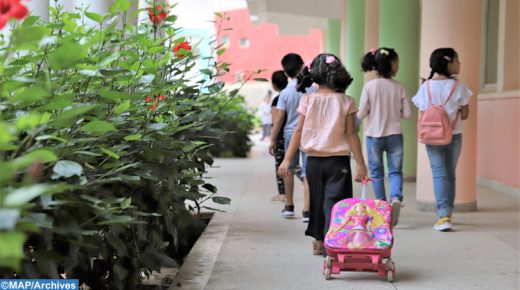 Démarrage officiel, jeudi (05/09/19) à Rabat, des cours pour le cycle de l'enseignement primaire au titre de l'année scolaire 2019-2020.