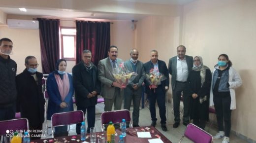 رئيس مقاطعة المنارة عبد الواحد شافقي يزور الثانوية التأهيلية سيدي عبد الرحمان بمراكش