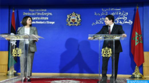السيد بوريطة يجري اتصالا هاتفيا مع وزيرة الخارجية والتعاون الدولي لدولة ليبيا