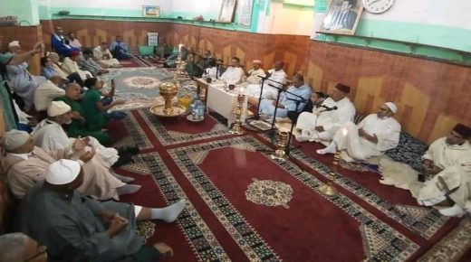 الجمعية المراكشية للأمداح النبوية بمراكش تنظم حفلا دينيا