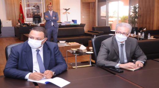 والي جهة مراكش آسفي يستقبل المدير الجديد للبنك الأوروبي لاعادة الاعمار والتنمية بالمغرب